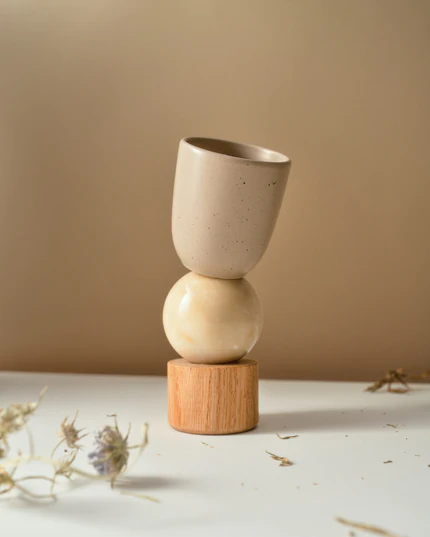 Ceramika - kubek ręcznie robiony- prezent dla architekta - pomysł na prezent do 100zł - kreatywny pomysł na prezent