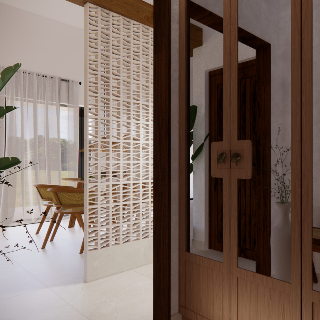 Boho projektowanie wnętrz - domek w stylu Bali